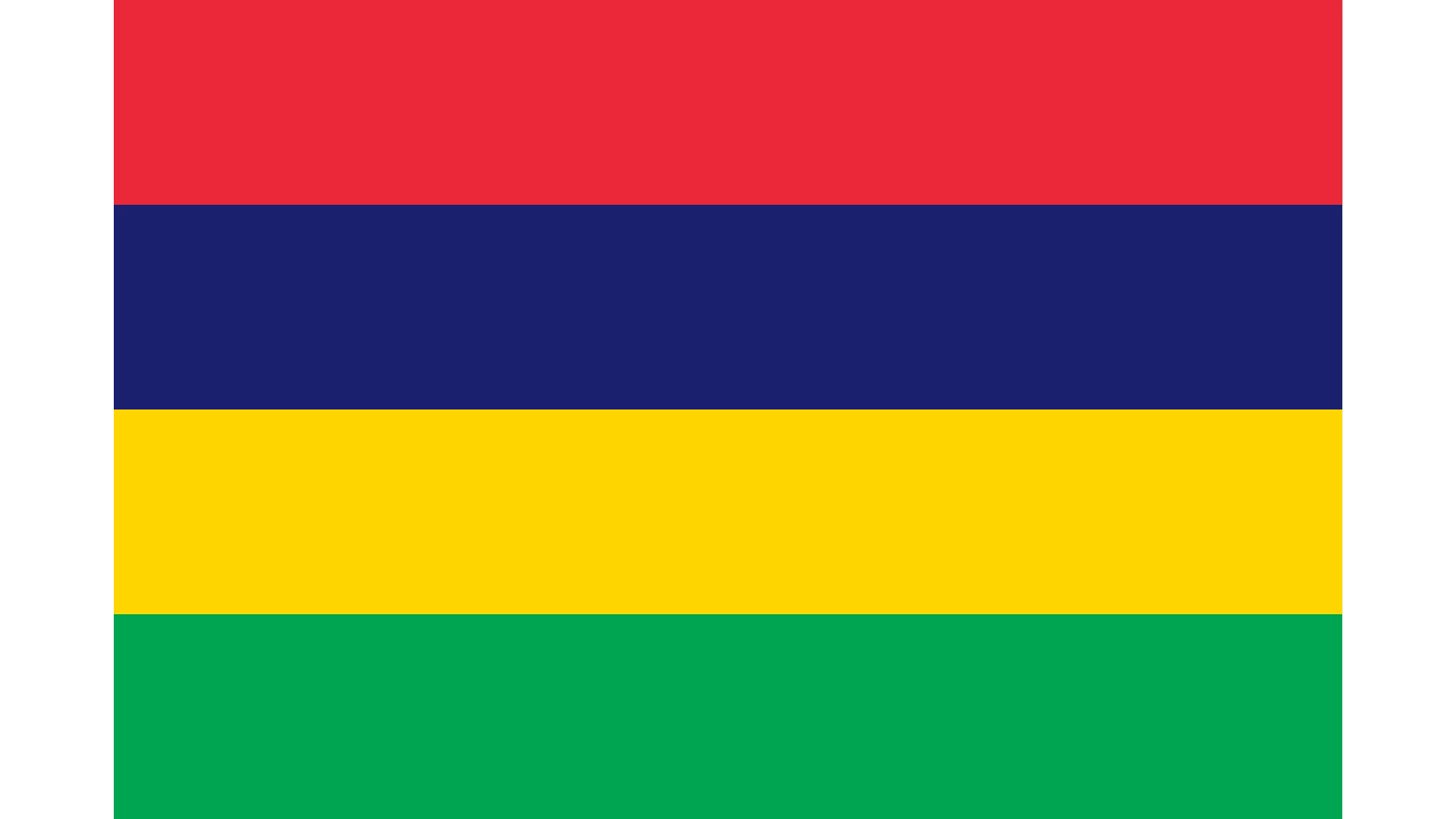 drapeau de l'île maurice