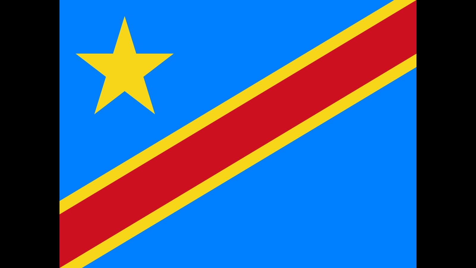 drapeau république démocratique du congo